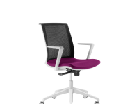 Kancelářská židle LYRA NET 213-F80 - bílý rám - 2