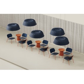 Závesná akustická lampa FOST BULB
