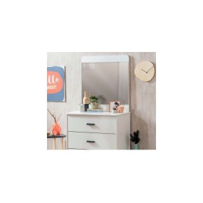 Mirror for chets of drawers White