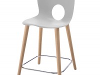 Barová stolička Olivia Wood - 2
