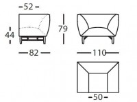 COPLA 278.11.M.3 armchair - 3