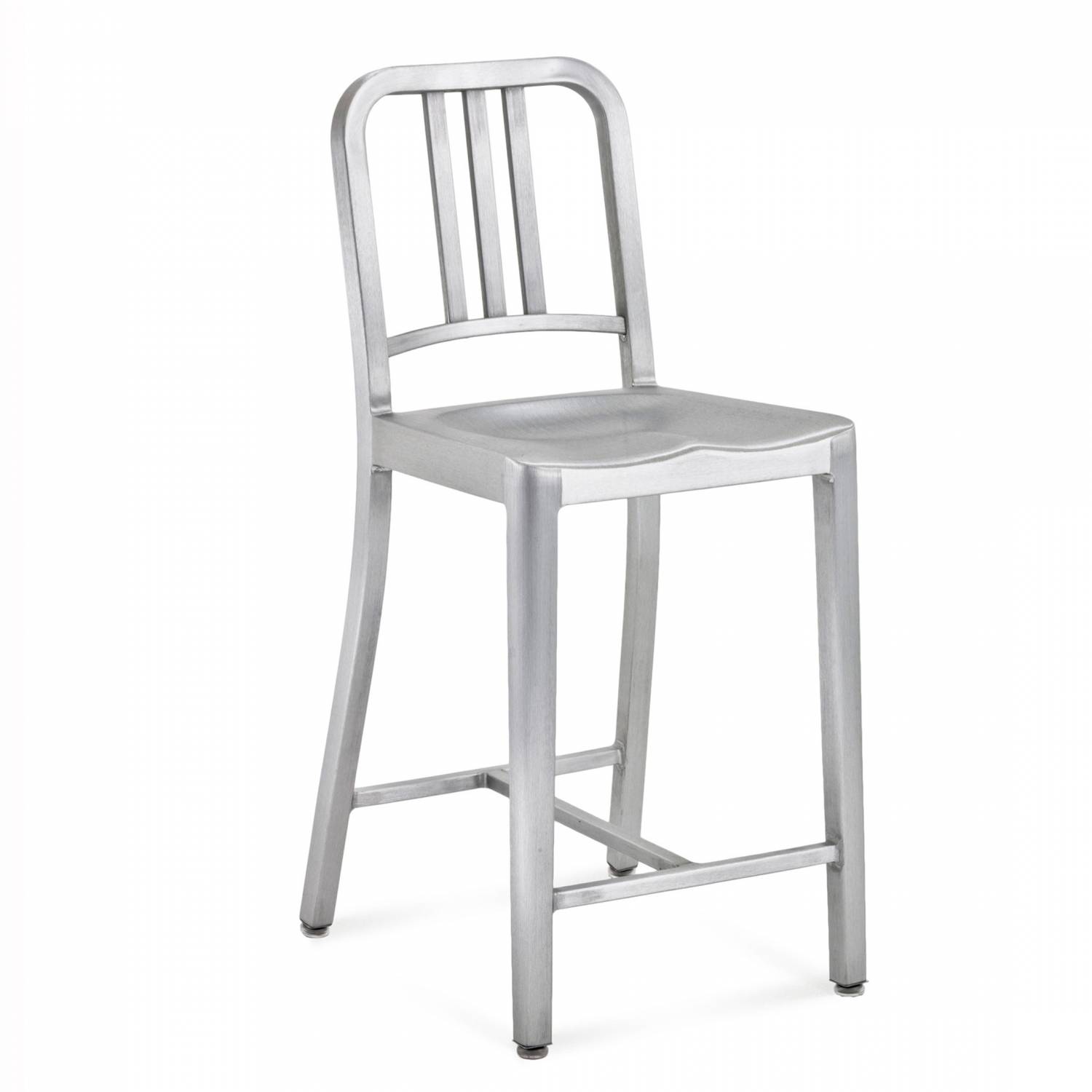 EMECO - Nízká barová židle NAVY
