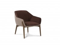NIDO 288.51 armchair with wooden base - 2