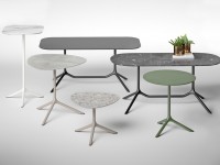 Triangular table TRIPÉ, various sizes - 3