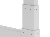 Elektricky nastaviteľný stôl MOTION 160x80 - 3 segmentová podnož - 3