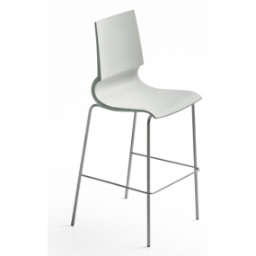 Plastic bar stool RICCIOLINA