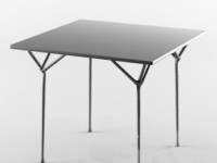 Table OFFICINA 90x90x75 cm - 3