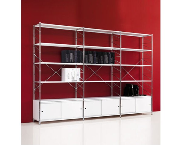 Shelving system SOCRATE PARETE - Assembly II.