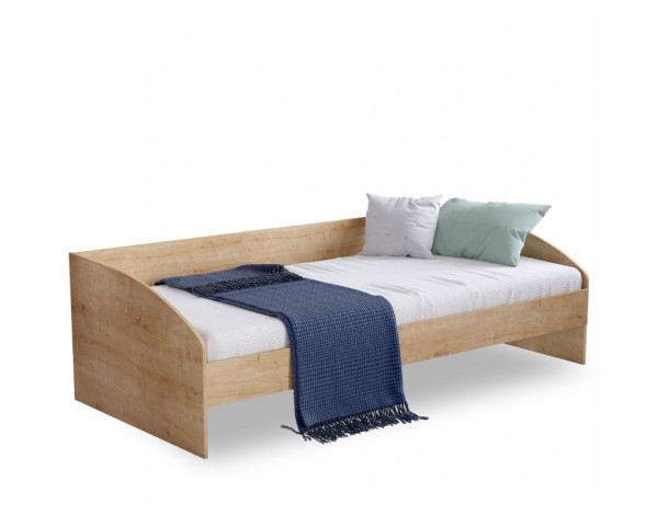 Pohovka a posteľ v jednom 90x200 cm dub