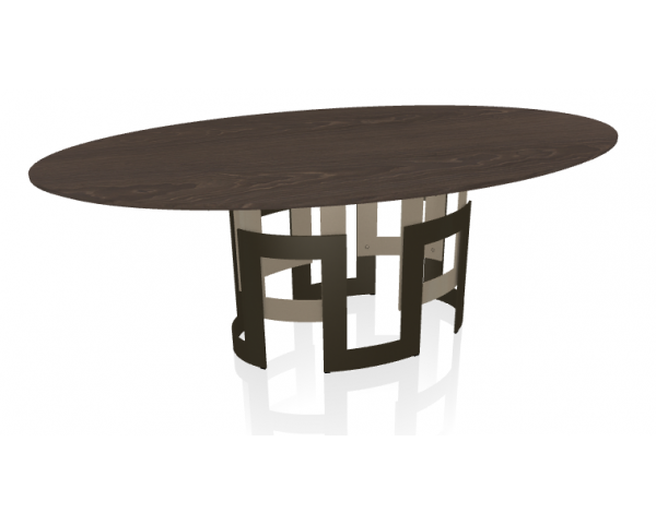 Oval table Imperial, 200/250x106/116 cm
