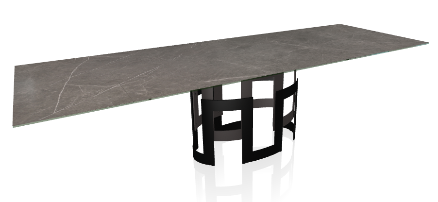 BONTEMPI - Rozkládací stůl Imperial, 190 - 290 cm