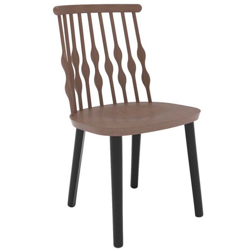 ANDREU WORLD - Židle NUB SI-1449 - celodřevěná