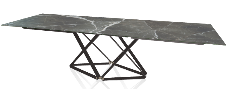 BONTEMPI - Rozkládací stůl DELTA, 190-290x100 cm
