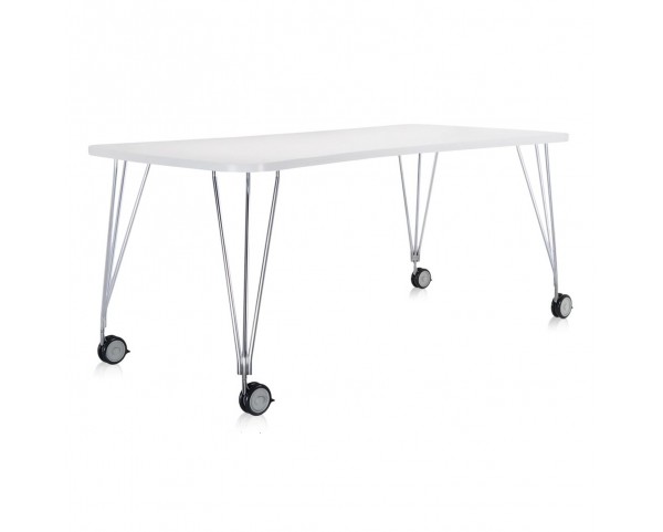 Max table on castors - 190x90 cm