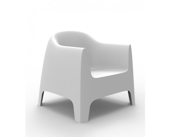 SOLID Butaca armchair - white
