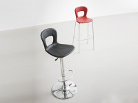 Výškově stavitelná barová židle BLOG 145A, čalouněná - 2