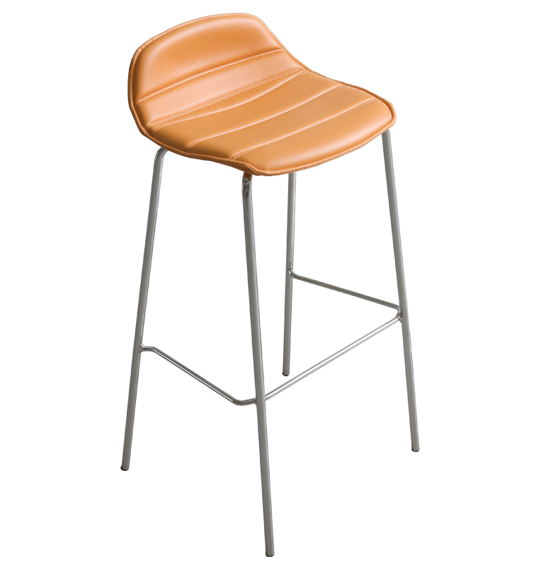 GABER - Barová židle ALHAMBRA 77 čalouněná, vysoká