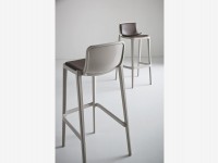 Barová stolička ISIDORO 76 čalúnená, vysoká - 3