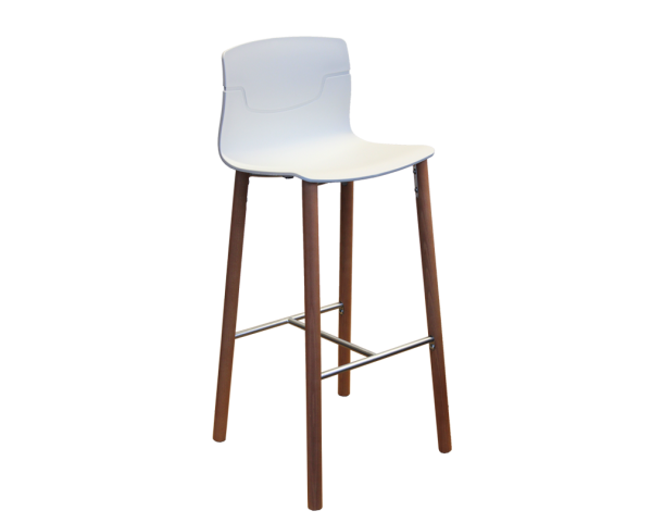 Bar stool SLOT FILL 78 BL , high