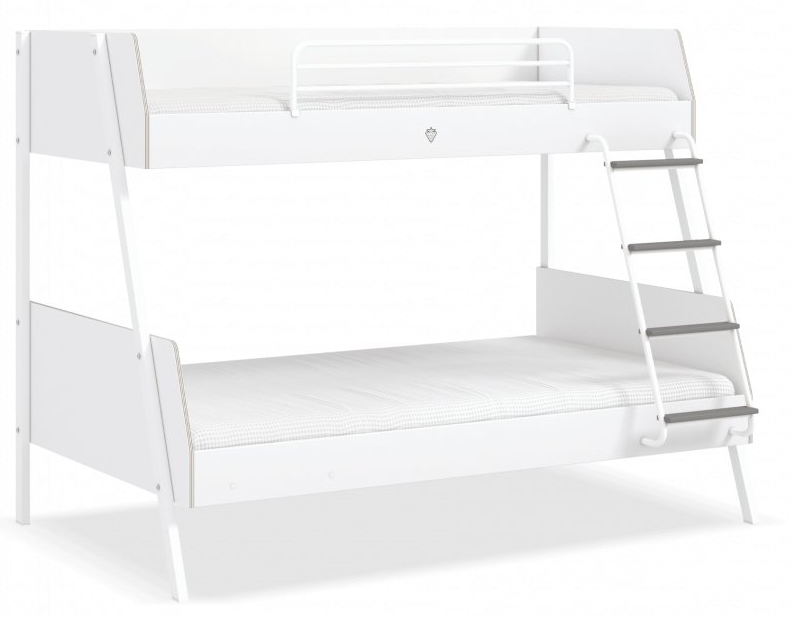 Levně ČILEK - Studentská patrová postel (90x200-120x200 cm) White