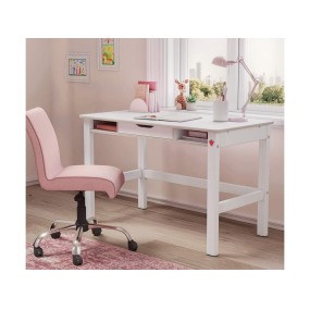 Dětský psací stůl Montes White