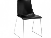 Židle ZEBRA POP s ližinovou podnoží - 3