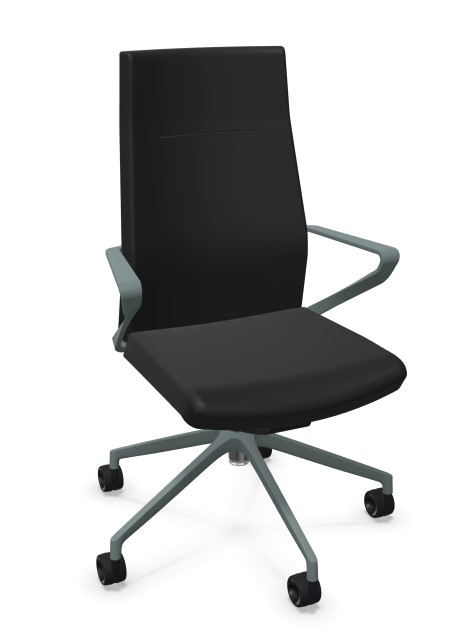 WIESNER HAGER - Konferenční židle DELV 6204 - s područkami