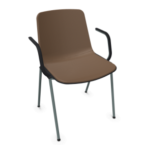 Konferenční židle PUC 6302 - s područkami čalouněná