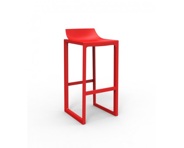 Barová židle WALL STREET - červená