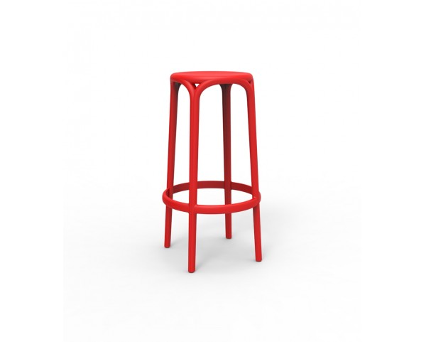 Barová stolička BROOKLYN - červená