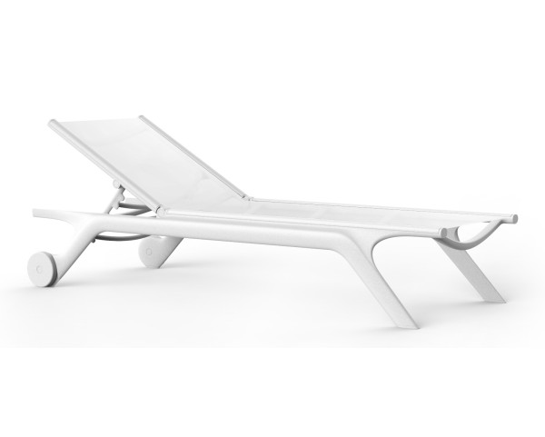Lounger AFRICA white - SALE