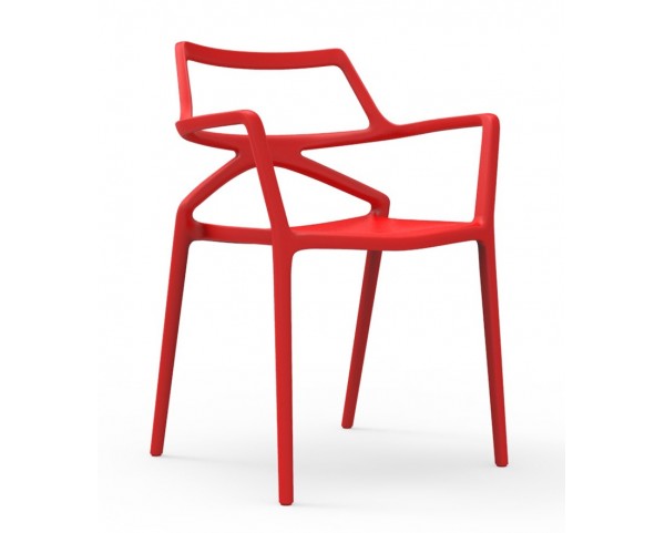 Stolička DELTA - červená