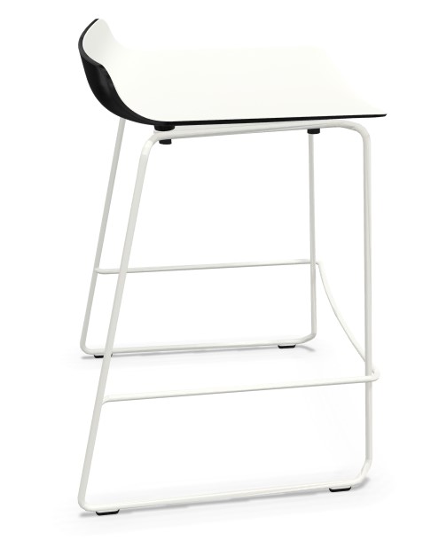 Levně WIESNER HAGER - Barová židle NOOI 6626 - plastová nízká