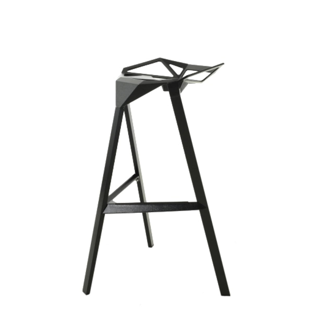 Levně MAGIS - Barová židle STOOL ONE nízká - černá