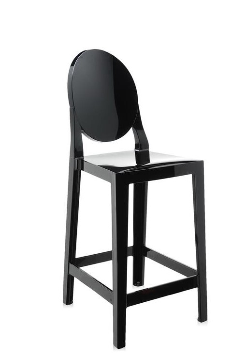 Levně Kartell - Barová židle One More, nízká