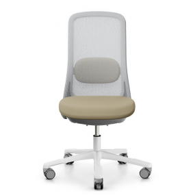 Židle SOFI 7500 šedá, nižší sedák