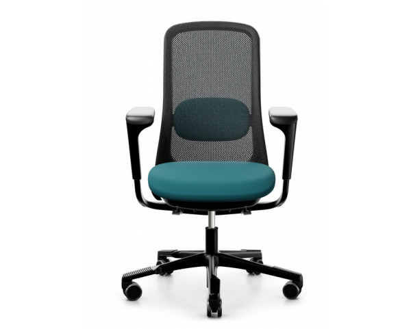 Židle SOFI 7500 černá s područkami, vyšší sedák