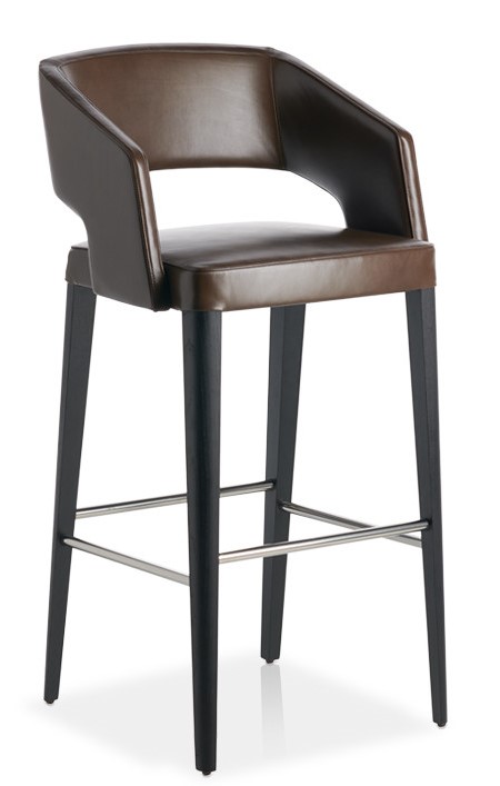 POTOCCO - Barová židle JOLLY se čtyřnohou podnoží