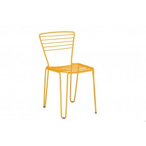 Stolička MENORCA - žltá