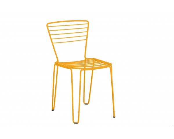 Židle MENORCA - žlutá