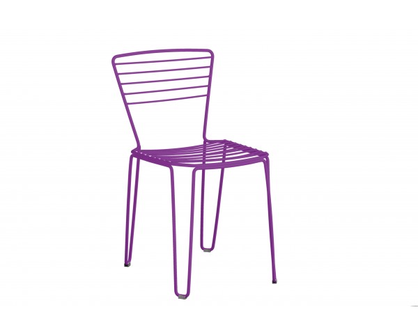 Stolička MENORCA - fialová