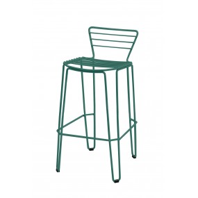 Barová židle MENORCA nízká - zelená