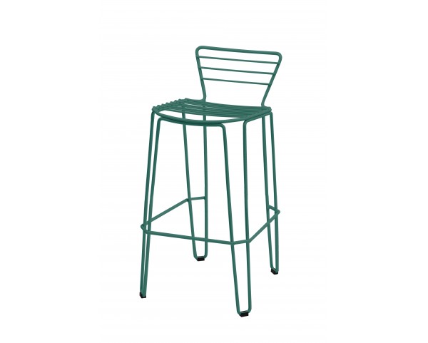 Barová židle MENORCA vysoká - zelená