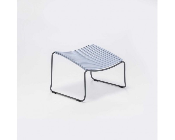 CLICK footstool, grey-blue