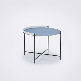 Konferenčný stolík EDGE, 62 cm, modrý