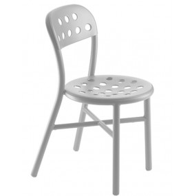 Židle PIPE - bílá