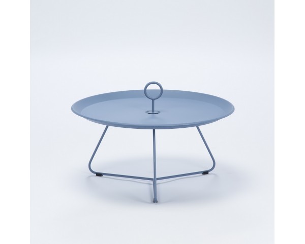 Konferenčný stolík EYELET, 70 cm, modrý