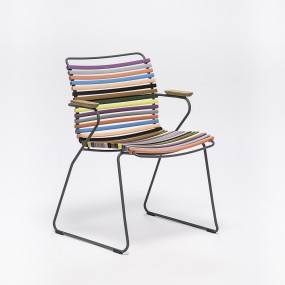 CLICK chair with armrests, multicolor 1