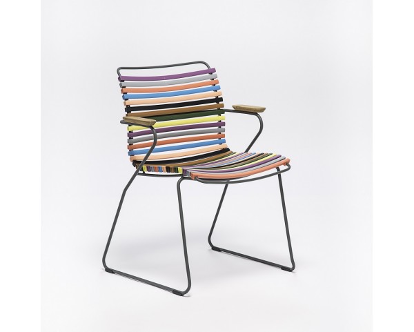 Židle CLICK s područkami, multicolor 1