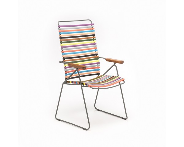 Polohovateľná stolička CLICK, multicolor 1